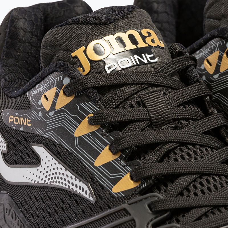 Scarpe da tennis Joma Point P nero/oro 15