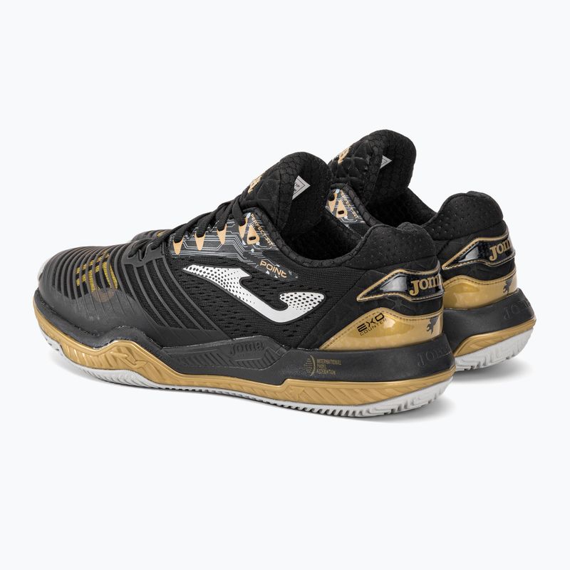 Scarpe da tennis Joma Point P nero/oro 3