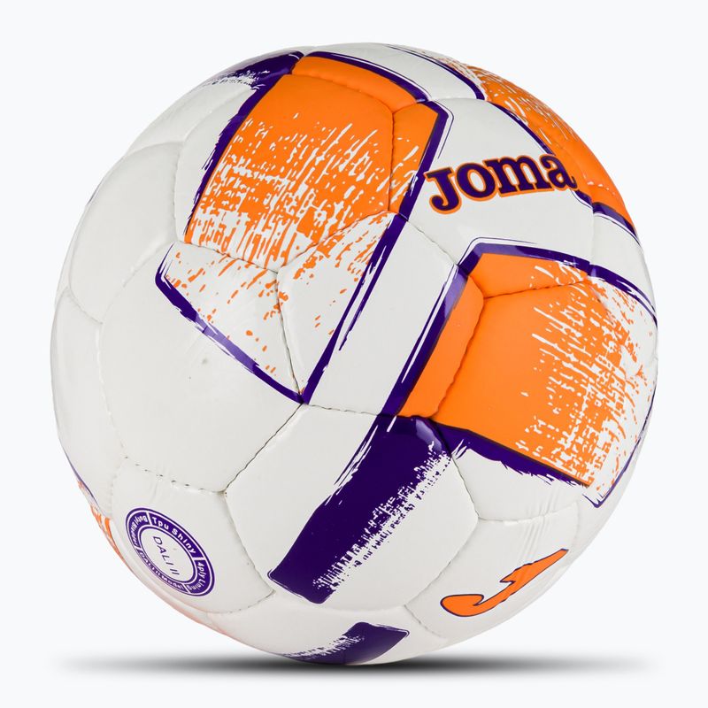 Joma Dali II calcio bianco/fluoro arancione/viola misura 5 2