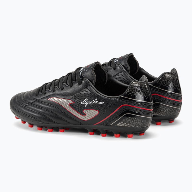 Scarpe da calcio Joma Aguila AG uomo nero/rosso 3