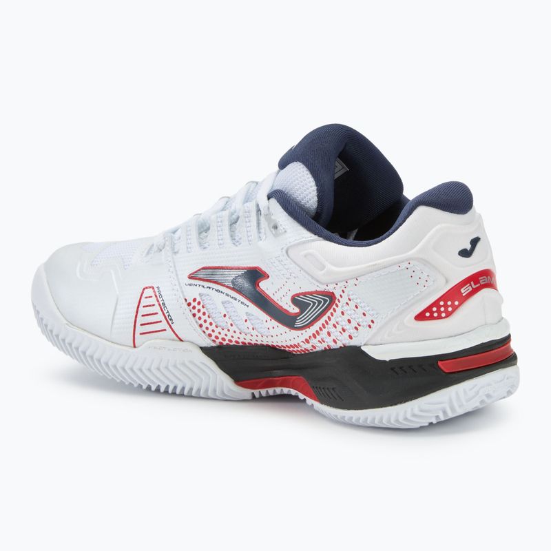 Scarpe da tennis per bambini Joma Slam JR C bianco/blu navy 3