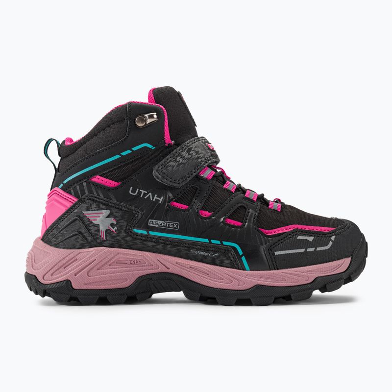 Scarponi da trekking Joma J.Utah Jr per bambini nero/fucsia 2