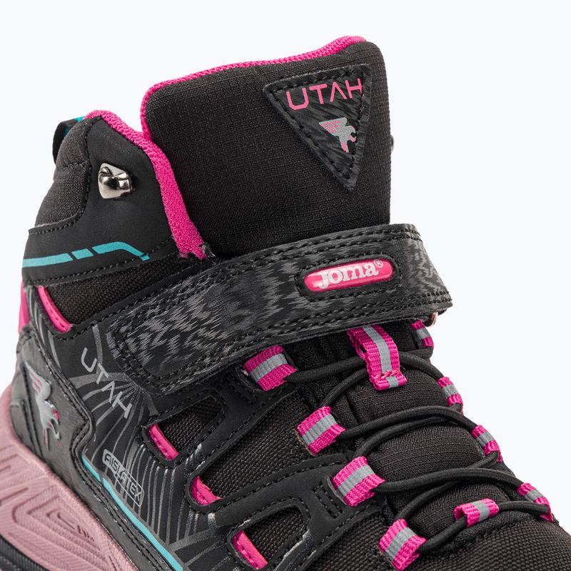 Scarponi da trekking Joma J.Utah Jr per bambini nero/fucsia 8