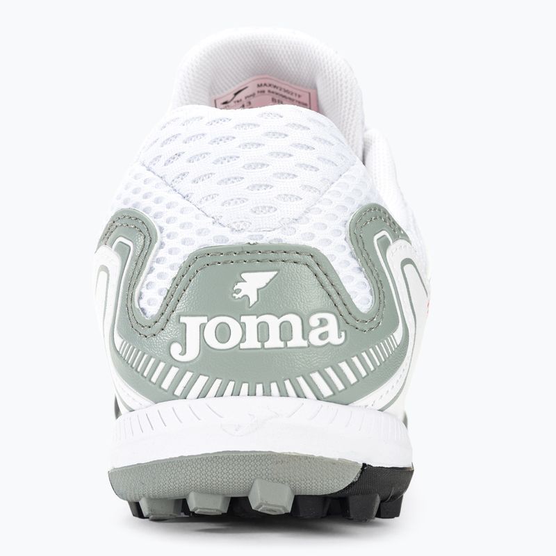 Scarpe da calcio Joma Maxima TF da uomo, bianco 7