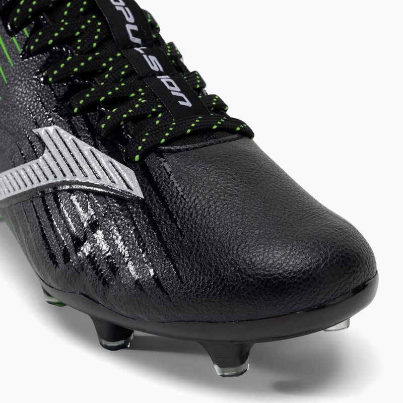 Scarpe da calcio Joma Propulsion Cup FG nero/verde fluor da uomo 7