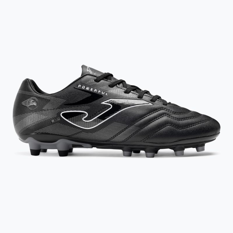 Scarpe da calcio da uomo Joma Powerful FG nero 2