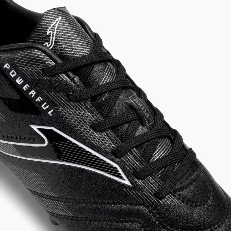 Scarpe da calcio da uomo Joma Powerful FG nero 8