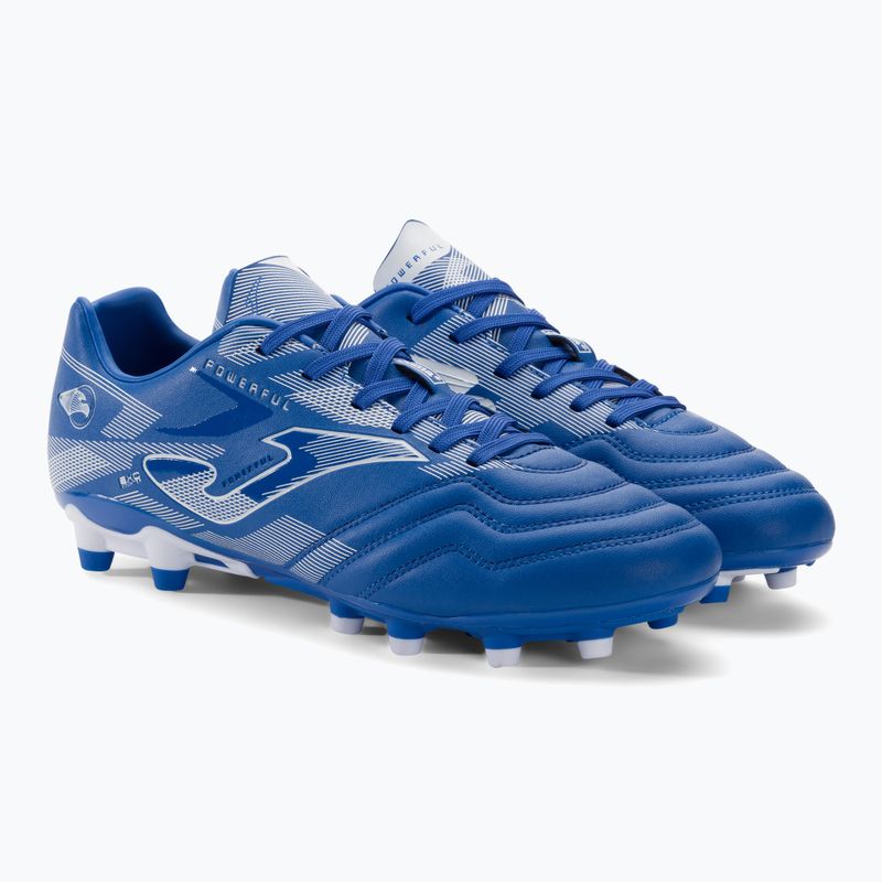 Scarpe da calcio Joma Powerful FG royal da uomo 4