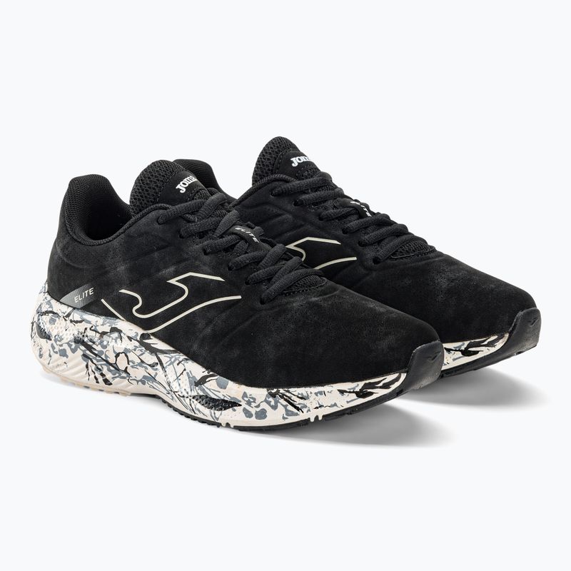 Scarpe da corsa Joma Elite donna nero/bianco 4