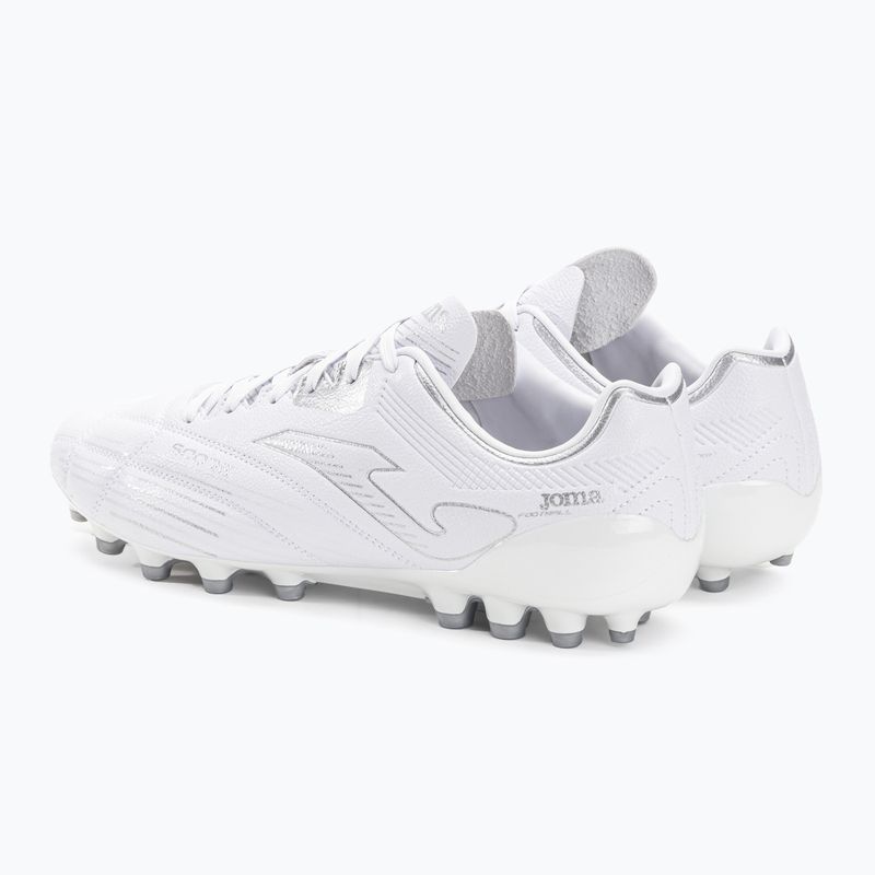 Scarpe da calcio Joma Score AG bianche da uomo 3