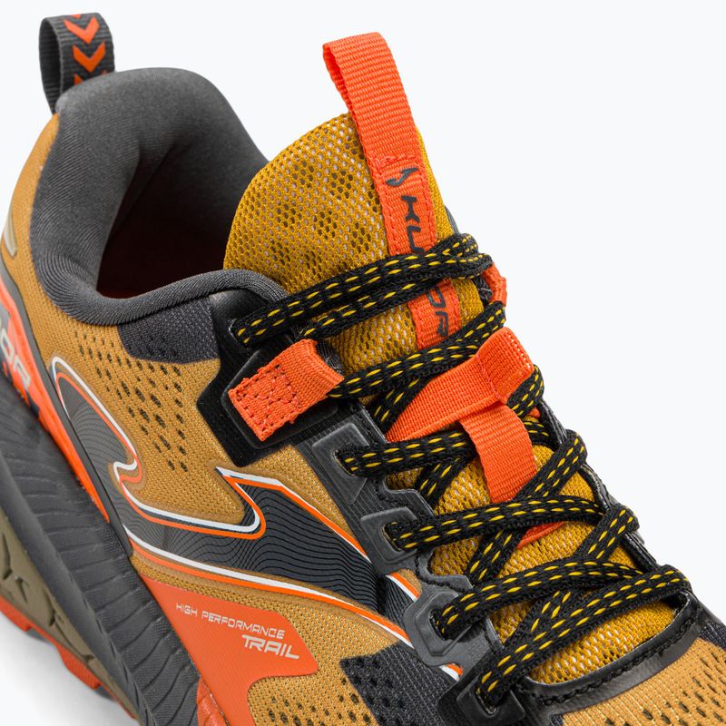 Scarpe da corsa Joma Kubor marrone/grigio da uomo 8