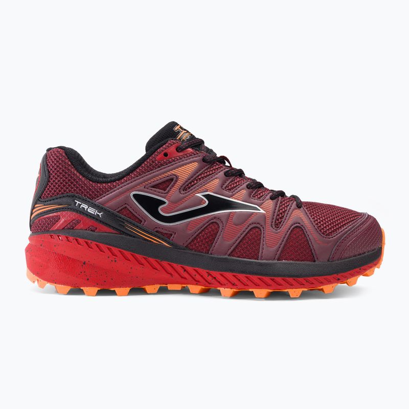 Scarpe da corsa Joma Trek da uomo bordeaux 2