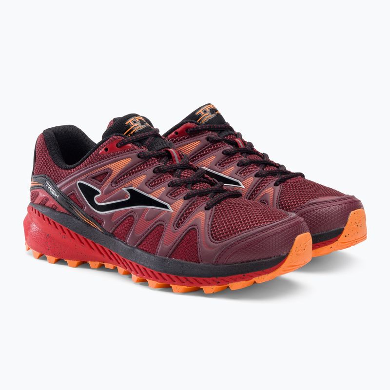 Scarpe da corsa Joma Trek da uomo bordeaux 4