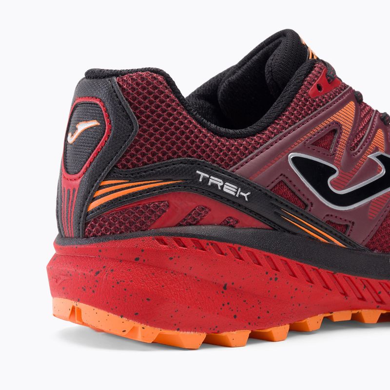 Scarpe da corsa Joma Trek da uomo bordeaux 9