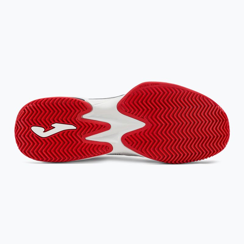 Scarpe da tennis da uomo Joma Master 1000 C bianco/rosso 6