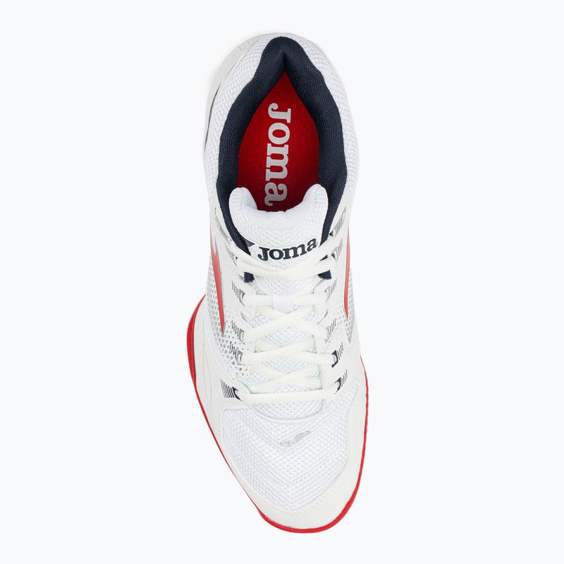 Scarpe da tennis da uomo Joma Master 1000 C bianco/rosso 7