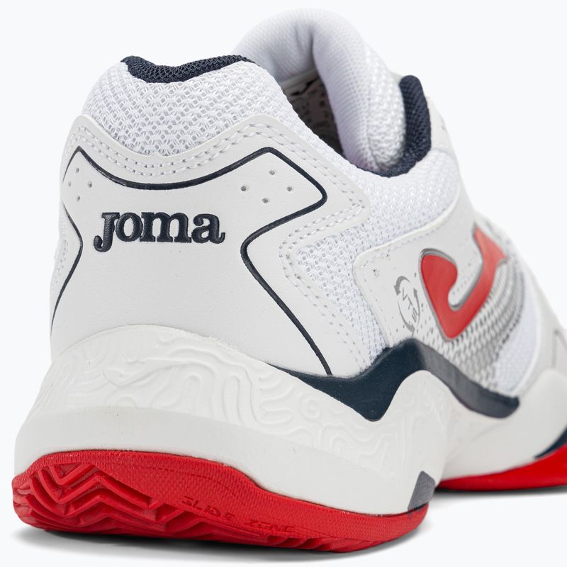 Scarpe da tennis da uomo Joma Master 1000 C bianco/rosso 10