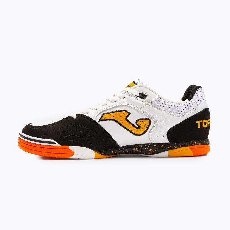Scarpe da calcio da uomo Joma Top Flex IN bianco/nero 12