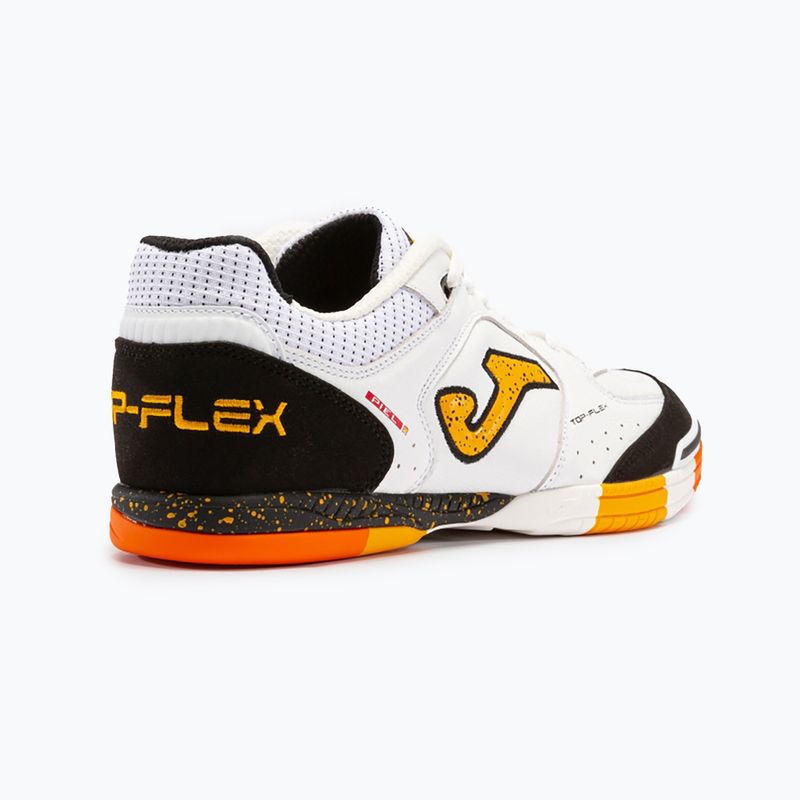 Scarpe da calcio da uomo Joma Top Flex IN bianco/nero 13
