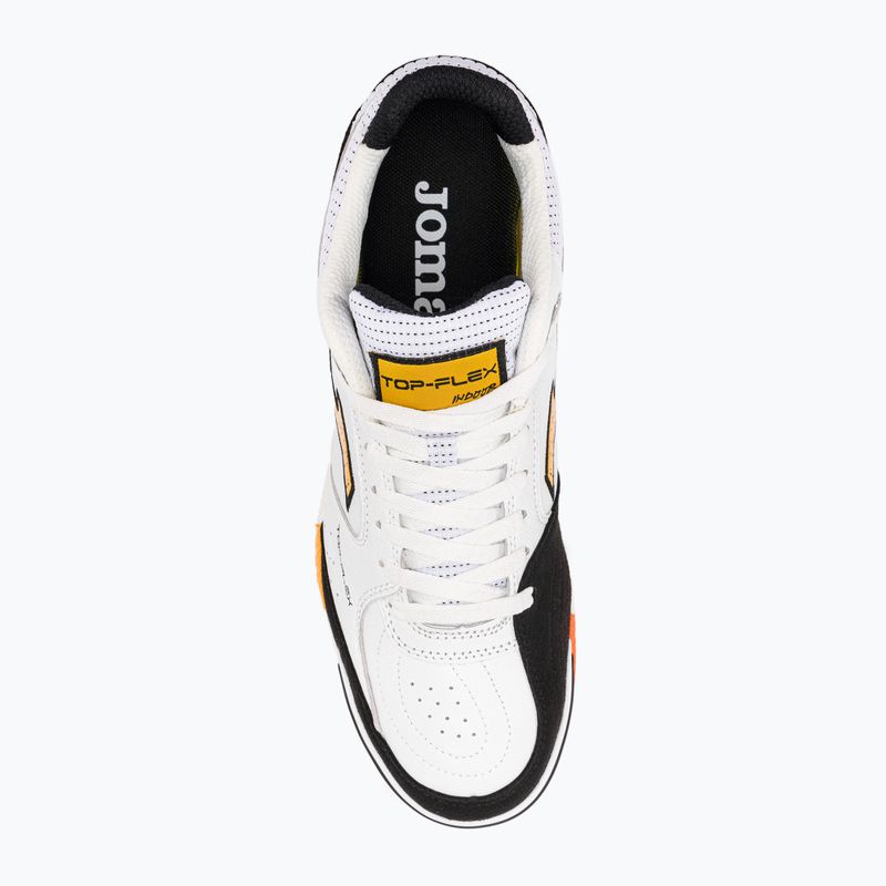 Scarpe da calcio da uomo Joma Top Flex IN bianco/nero 6
