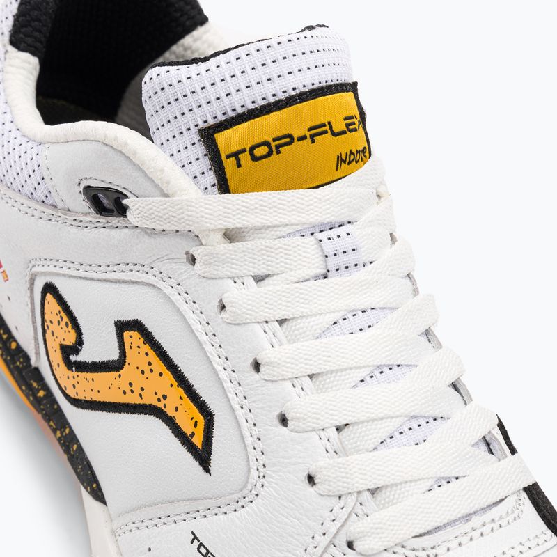Scarpe da calcio da uomo Joma Top Flex IN bianco/nero 8