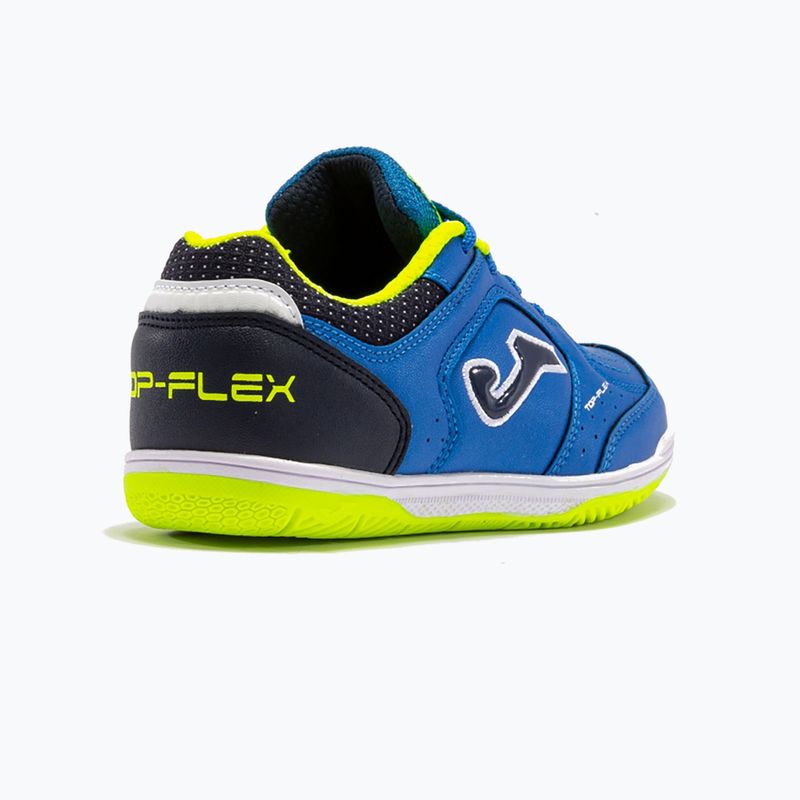 Scarpe da calcio per bambini Joma Top Flex Jr IN royal/navy 13