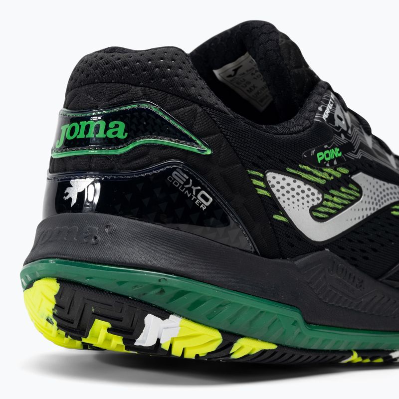 Scarpe da tennis da uomo Joma Point AC nero 9