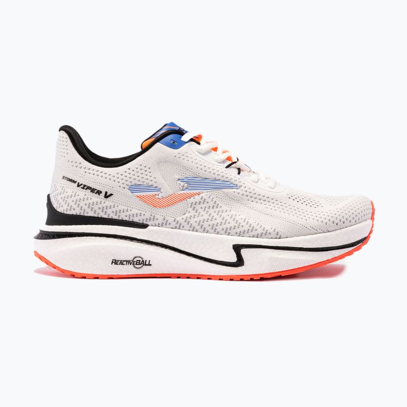 Scarpe da corsa Joma Storm Viper bianche da uomo 7
