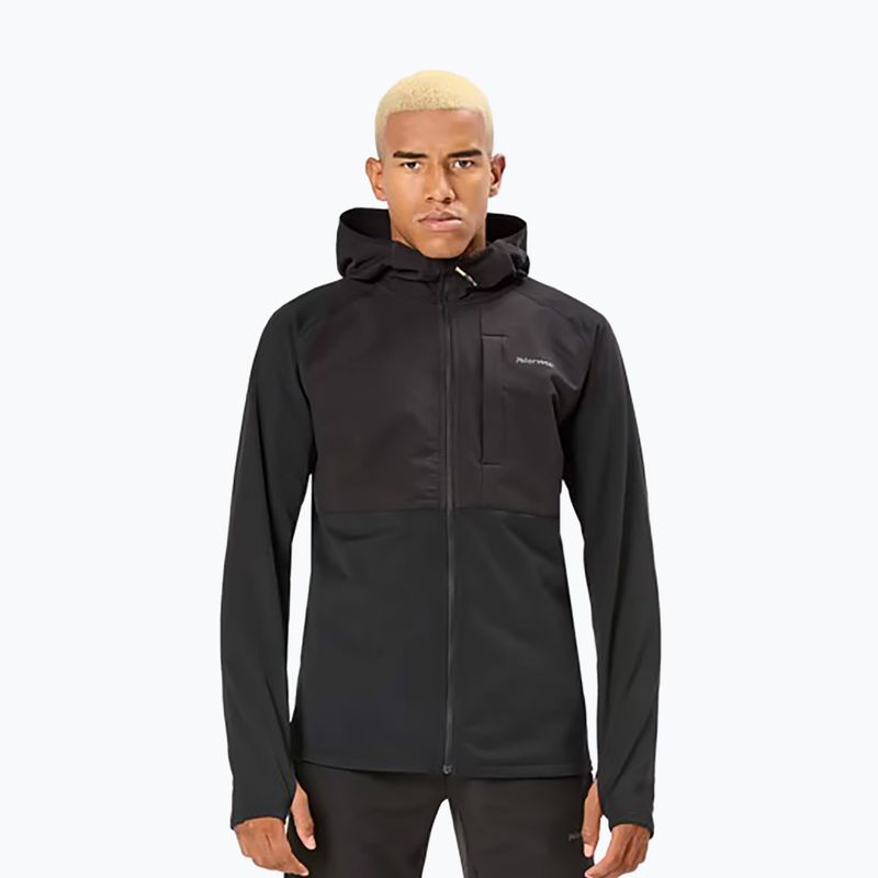 Giacca da corsa da uomo NNormal Active Warm svart/nero