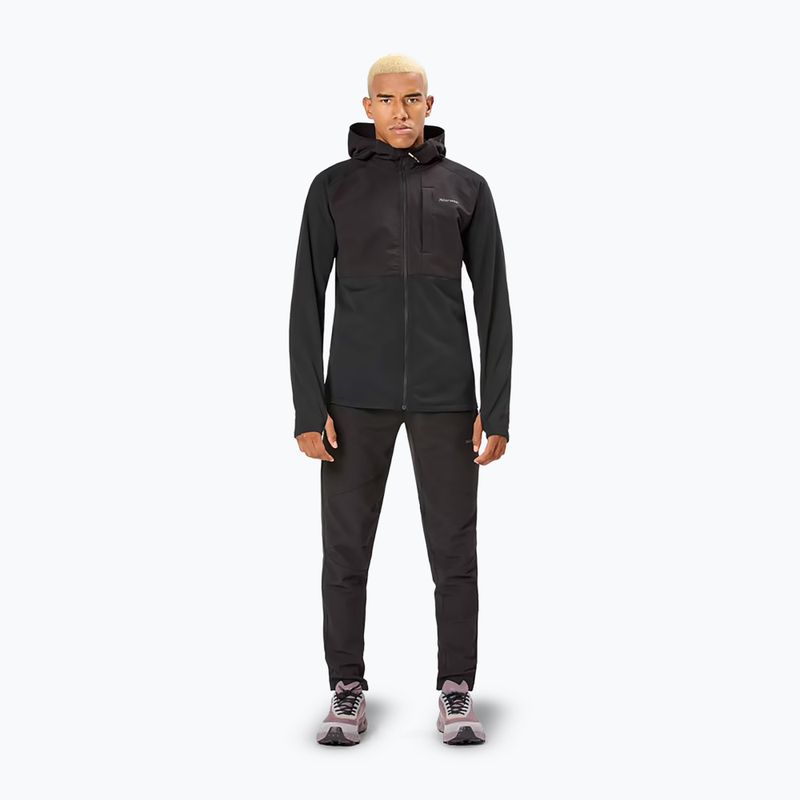 Giacca da corsa da uomo NNormal Active Warm svart/nero 2