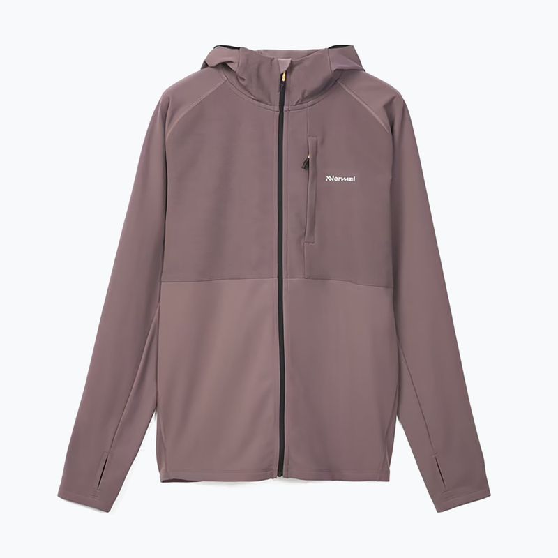 Giacca da corsa NNormal Active Warm albergini/viola da uomo 4