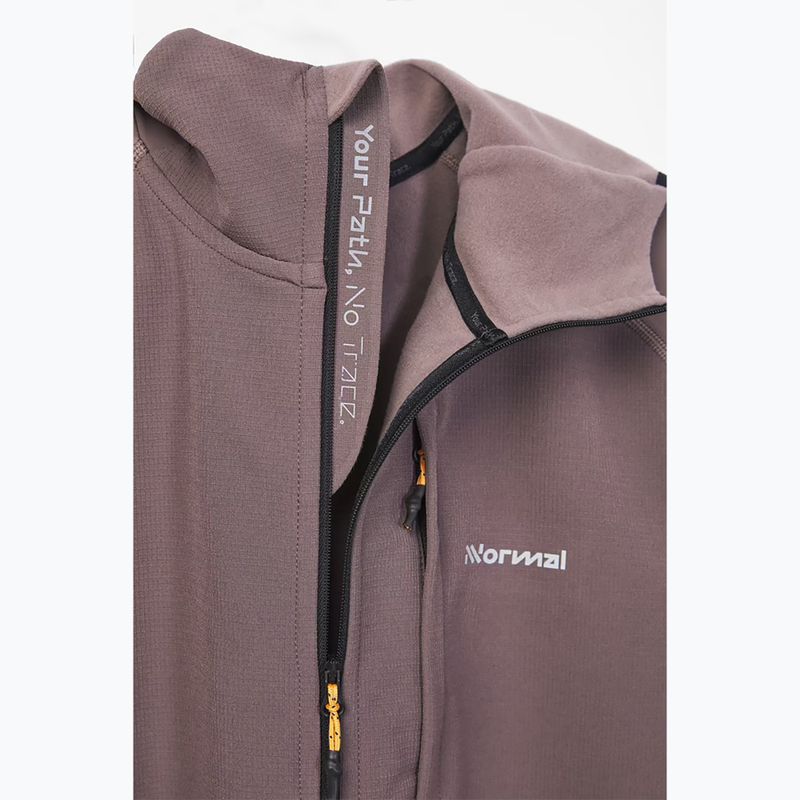 Giacca da corsa NNormal Active Warm albergini/viola da uomo 5