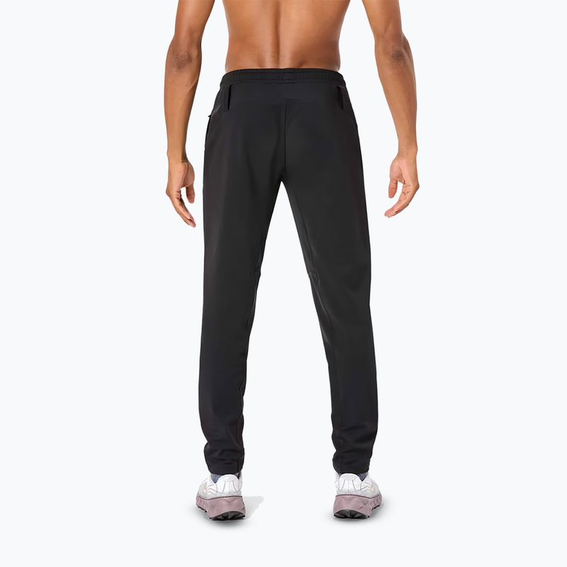 Pantaloni da corsa da uomo NNormal Active Warm svart/nero 2