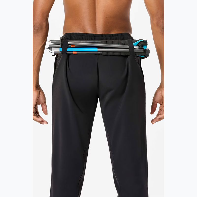 Pantaloni da corsa da uomo NNormal Active Warm svart/nero 3