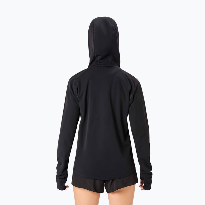 Giacca da corsa da donna NNormal Active Warm svart/nero 3