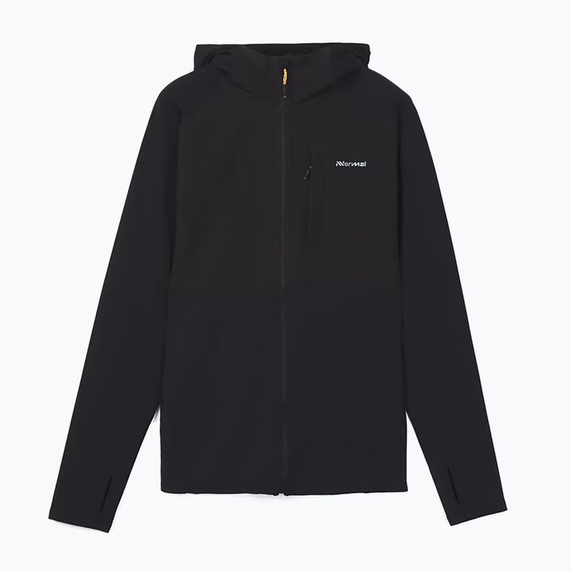 Giacca da corsa da donna NNormal Active Warm svart/nero 5