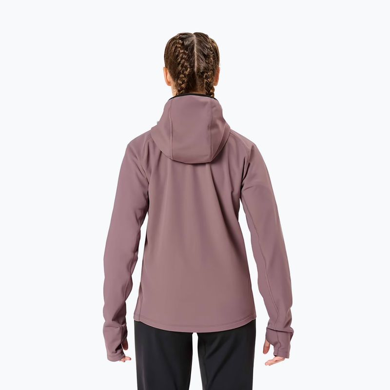 Giacca running donna NNormal Active Warm albergini/viola 3