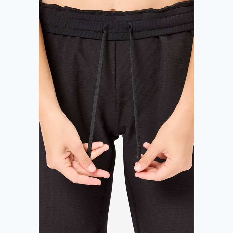 Pantaloni da corsa donna NNormal Active Warm svart/nero 3