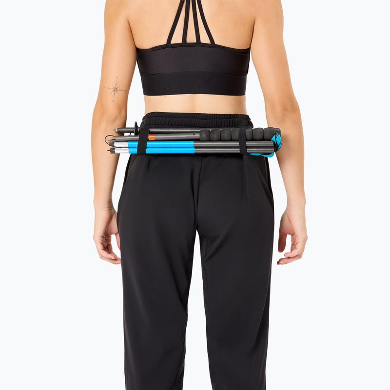 Pantaloni da corsa donna NNormal Active Warm svart/nero 4