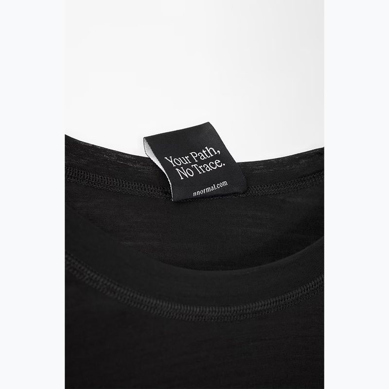 Maniche lunghe running donna NNormal Merino nero 6
