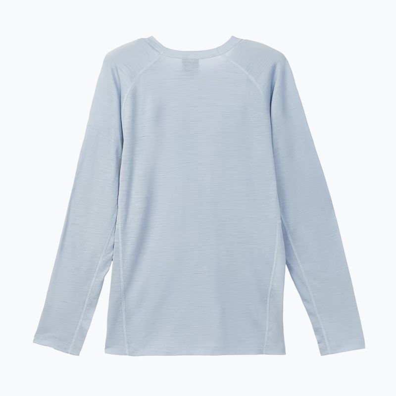 Maglia da running donna a manica lunga NNormal Merino blu 6