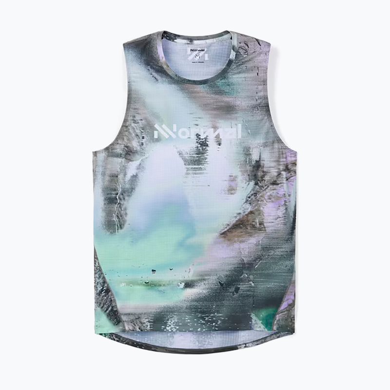 Maglia da corsa NNormal Race Tank multicolore da uomo