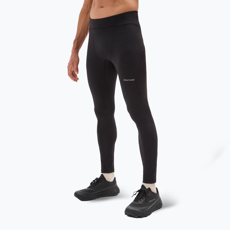 Leggings da corsa da uomo NNormal Active nero 4