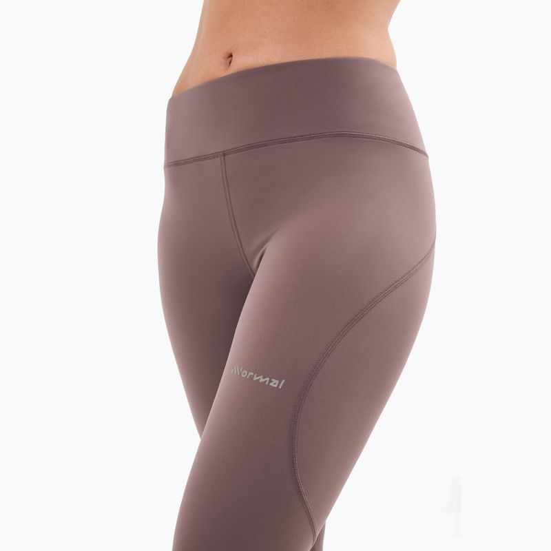 Leggings da corsa donna NNormal Active viola 4