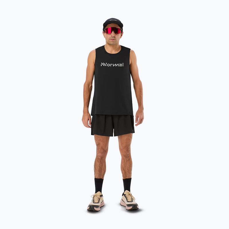 Maglietta da corsa NNormal Race Tank da uomo, nero 2