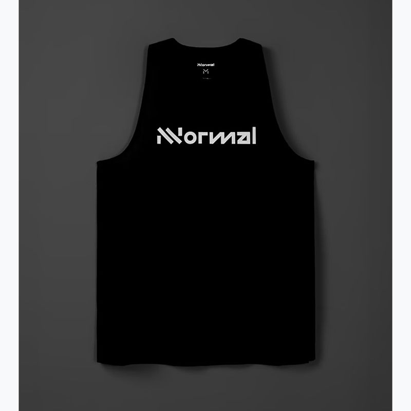 Maglietta da corsa da donna NNormal Race Tank nero 6