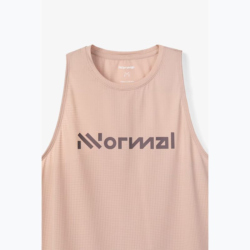 Maglietta da corsa NNormal Race Tank rosa polveroso da donna 4