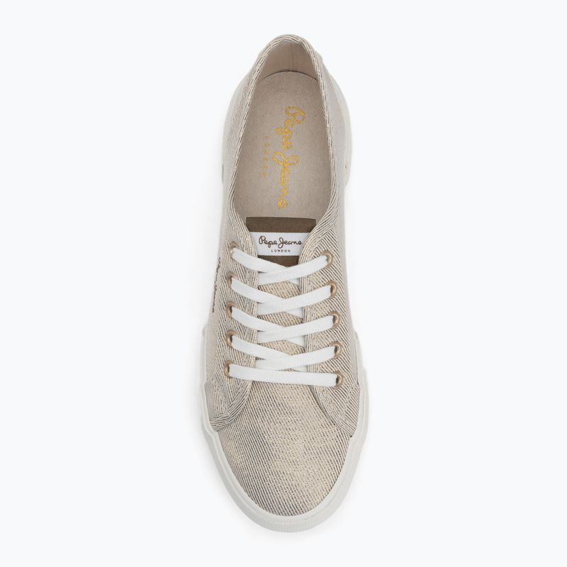 Pepe Jeans Brady Party oro scarpe da donna 5