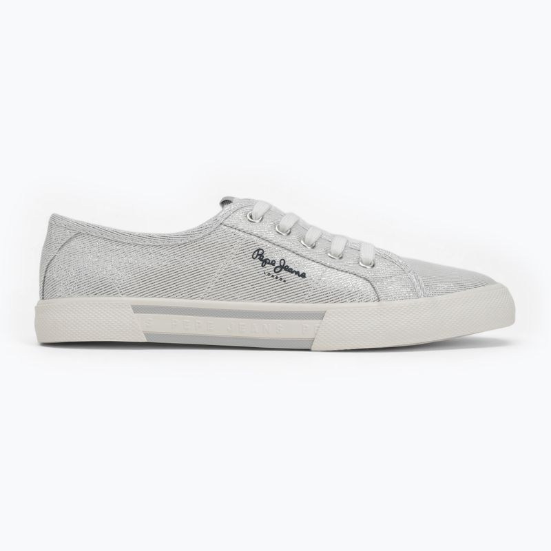Pepe Jeans scarpe Brady Party donna argento 2