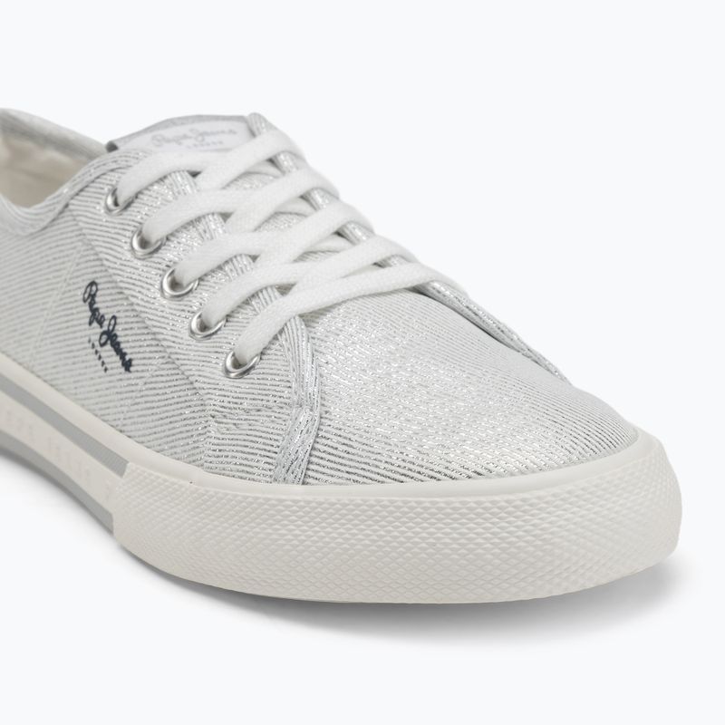 Pepe Jeans scarpe Brady Party donna argento 5